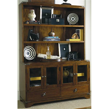 Bookcase Console Combination